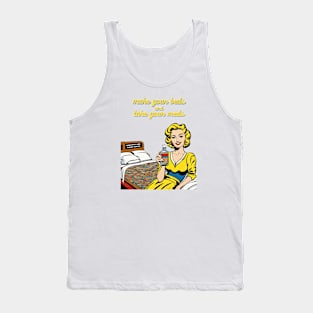 Pop Art Meds and Beds Tank Top